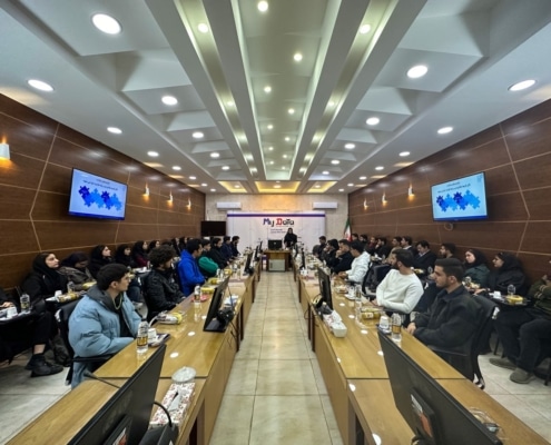 بازدید دانشجویان دانشگاه آزاد خوراسگان از شرکت مای دیتا